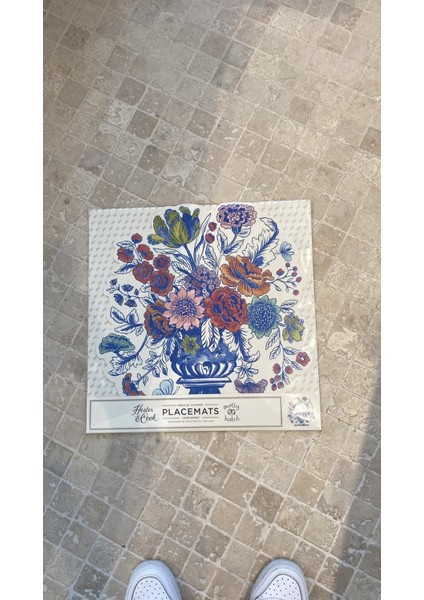 Die Cut Jardiniere Placemat - 12 Sheets