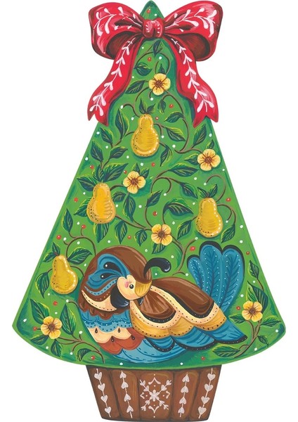 Die-Cut Partridge Placemat 12 Sheets