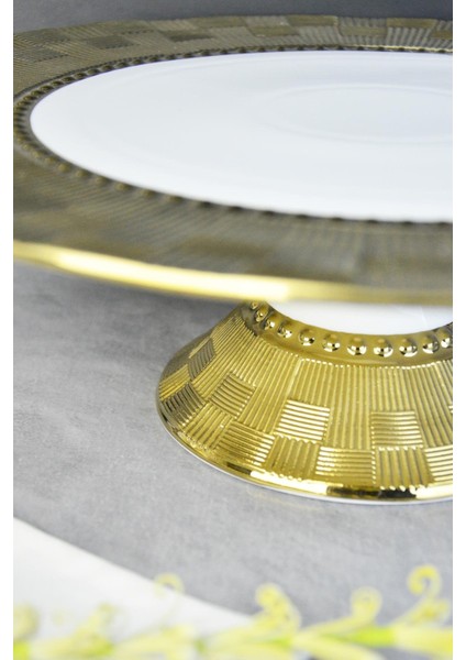 Servis Ayaklı Stella Dama Gold 31,5 cm SER-800419 fiyatları