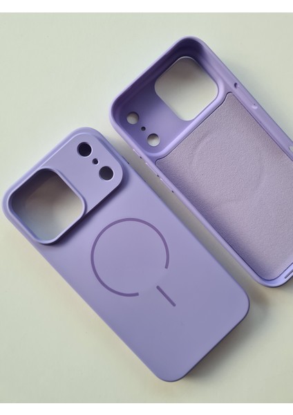 iPhone 17 Pro Magsafe ile Uyumlu Yumuşak Soft Mükemmel Manyetik Esnek Lansman Silikon Kılıf fiyatları