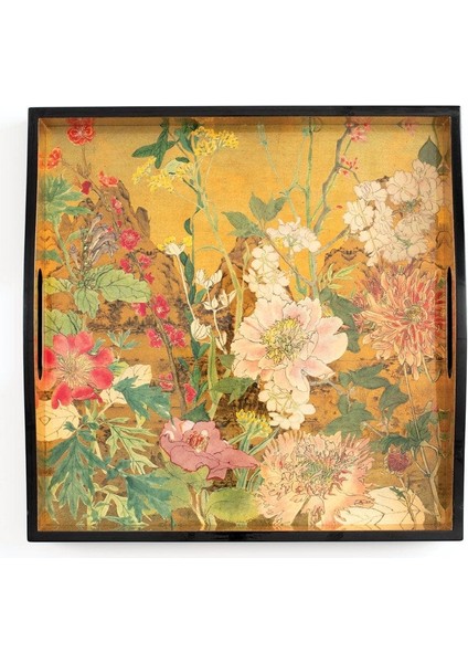 Mountain High Lacquer Square Tray 1 Each