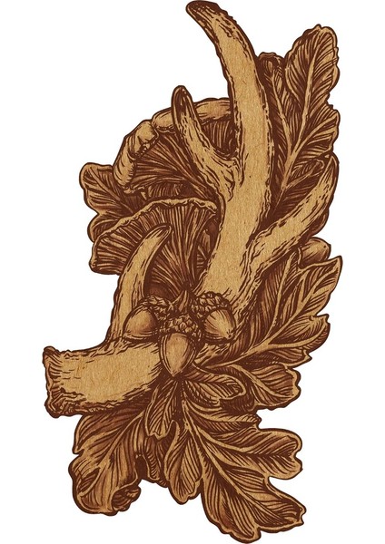 Antler Table Accent - Pack Of 12