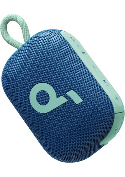 , Select 4 Go, 20 Saat Ultra Oynatma Süresi, 5W Güçlü Ses, IP67 Tam Koruma ve Yüzerlik, Hafiflik ve Kayış Tasarım, Her Yere Taşıması Kolay, Kablosuz Stereo Eşleştirme (Tws), Mavi