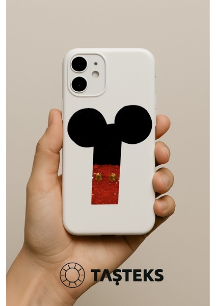 Taşlı Ütülenebilen Veya Sticker Olarak Kullanılabilen ' Mickey I ' Harfi fiyatları