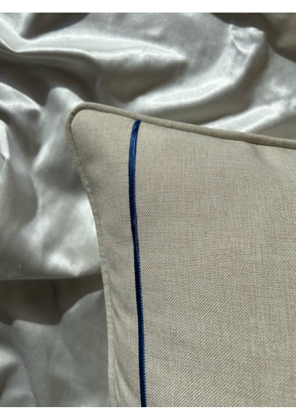 Deniz Kabuğu Nakışlı Kırlent Kılıfı modelleri