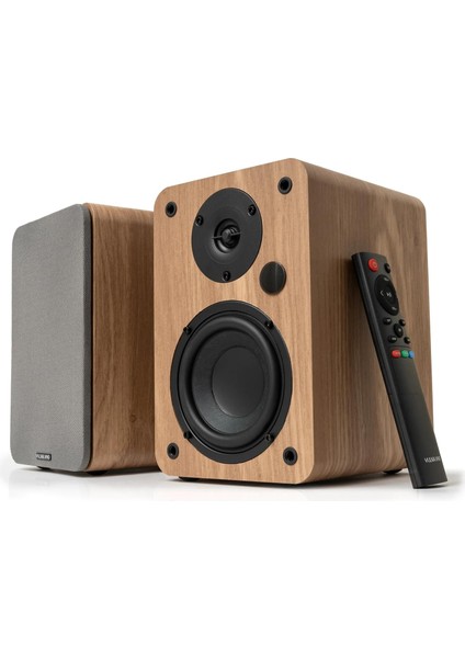 A4 Arc Aktif Hoparlör Kahverengi(Hdmı Arc,rca Bluetooth,optik,usb,sub Out)