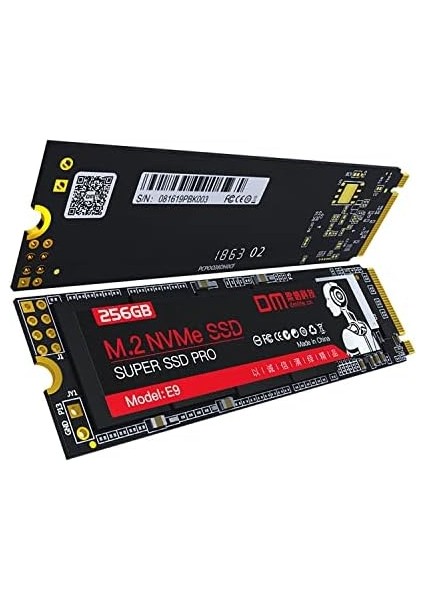 E9 256 GB Pcı-E GEN3X4 M.2 Nvme SSD 1600 Mb/sn Okuma 1300 Mb/sn Yazma modelleri
