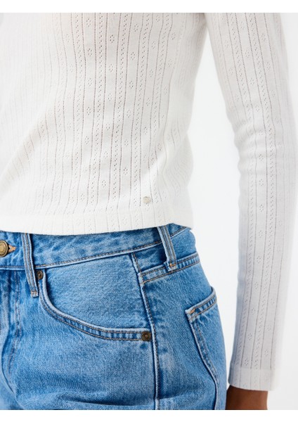 Slim Fit Kadın Tshirt U.kol indirimleri