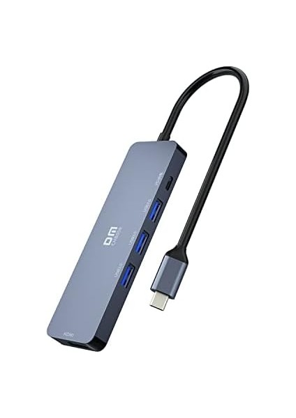 CHB058 Type-C To 4K HDMI 3*usb 3.0 Pd Hub Dönüştürücü modelleri