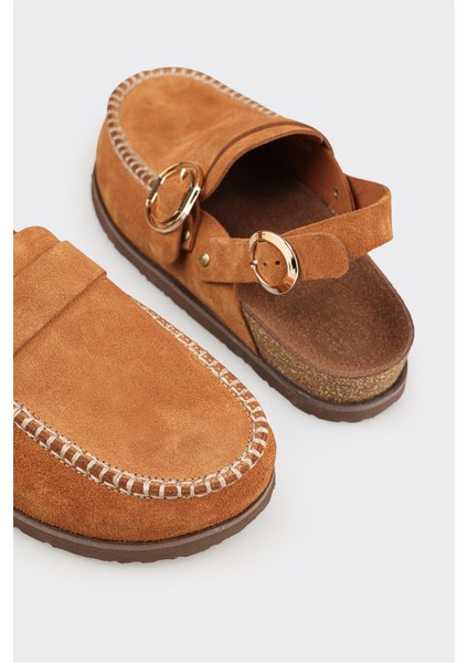 Taba Deri Kadın Terlik indirimleri