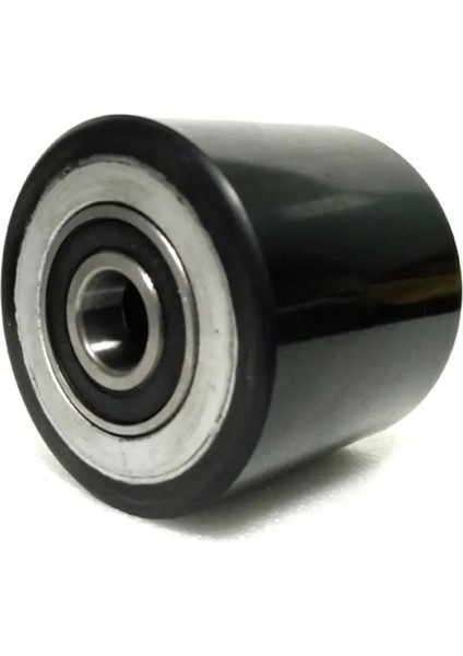 80X70 Mm. Siyah Poliüretan Transpalet Tekerleği