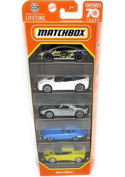 Mbx City Drivers 5&apos;li Paket Seti (1:64 Ölçek)