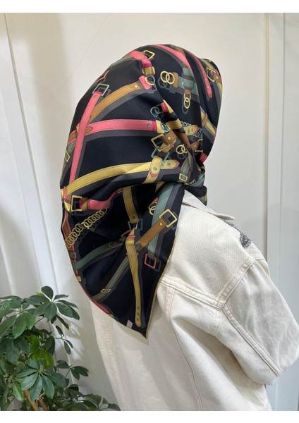 Saf Ipek Eşarp 4200D (T)-01 Siyah fiyatları