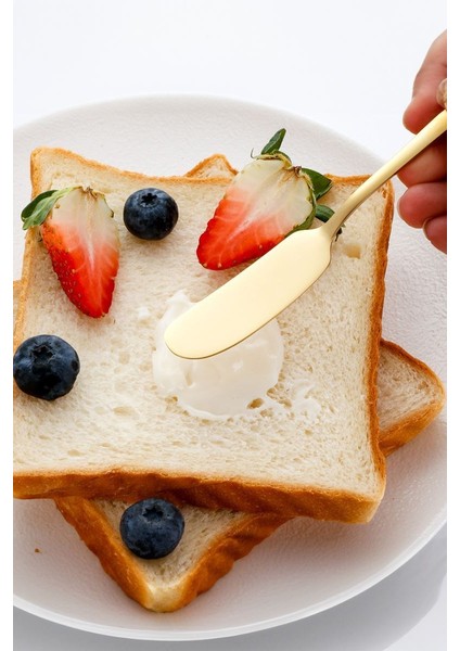 304 L Çelik Gold Renk Tereyağ Reçel Kahvaltı Bıçağı CIN750SR fiyatları