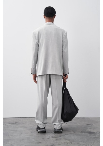 Rahat Kalıp Kruvaze Takım Elbise Gri indirimleri