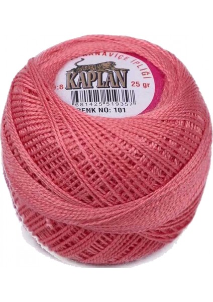 3 Adet Kaplan Etamin ve Kanaviçe Ipi 8 No Kod/renk: 101 - 302 - 995 - Ryl fiyatları