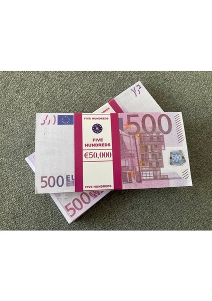 300 Adet 500 Euro Geçersiz Düğün Dizi Film Çekimleri Için Paralar fırsatları