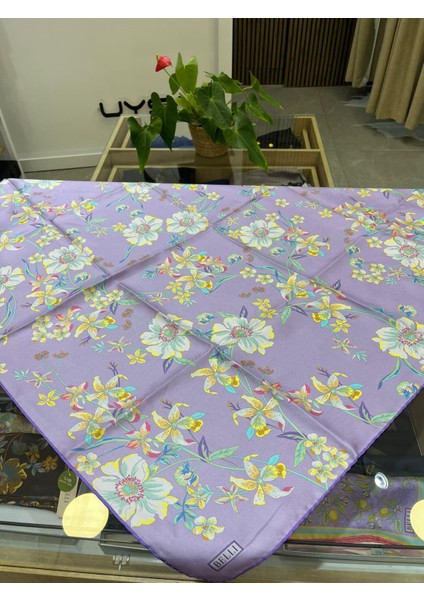 Saf Ipek Eşarp 4210D (T)-50 Lila modelleri