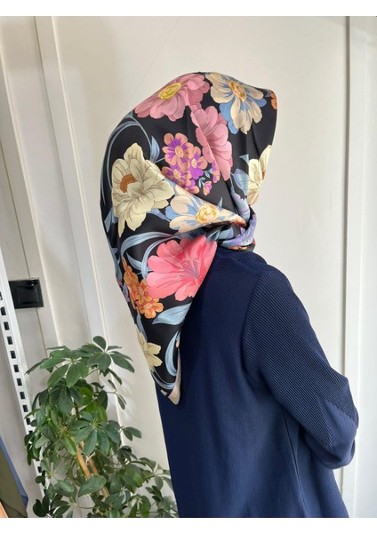 Saf Ipek Eşarp 4219D (T)-33 Siyah modelleri