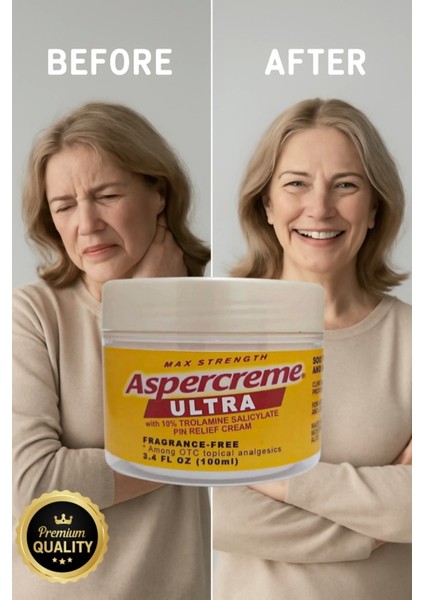 Aspercreme Ultra Masaj Kremi 100 ml