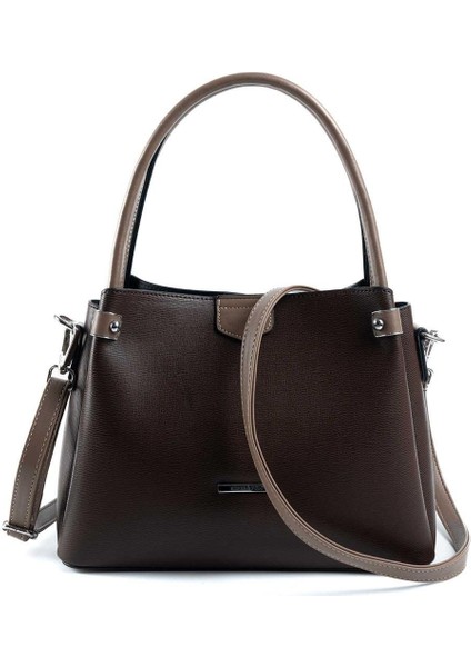 Kahve - Vizon SP1254 Kadın El Çantası indirimleri