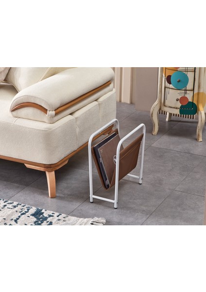 Lucıano Dergılık Beyaz Metal Taba Derı