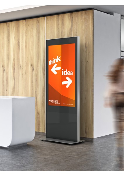 C01 43” Totem Kabini + Samsung QM43C 43” Signage Monitör fırsatları