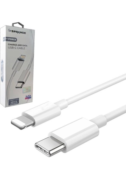 L-Force Iphone Şarj Kablosu