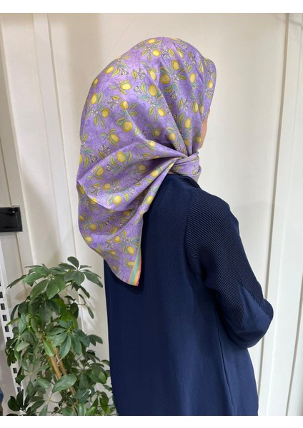 Saf Ipek Eşarp 4212D (T)-55 Lila modelleri