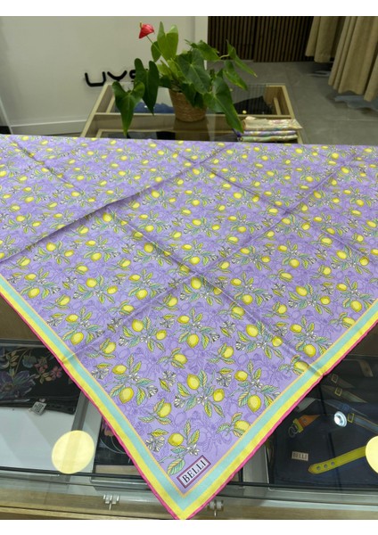 Saf Ipek Eşarp 4212D (T)-55 Lila fırsatları