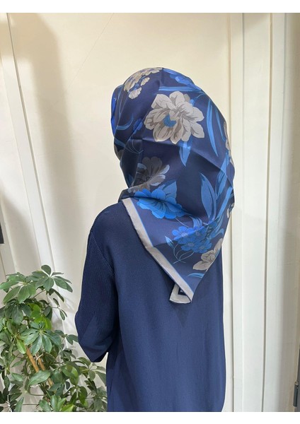 Saf Ipek Eşarp 4219D (T)-60 Lacivert fiyatları