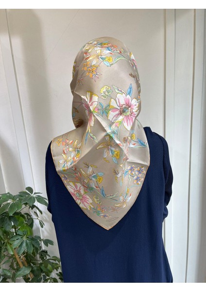 Saf Ipek Eşarp 4210D (T)-07 Vizon fiyatları