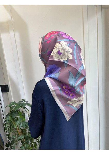 Saf Ipek Eşarp 4219D (T)-56 Lila fiyatları