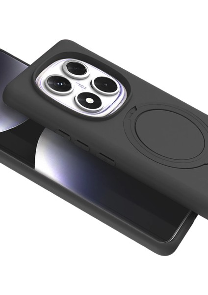 More-Tr Newface Xiaomi Redmi Note 14 Pro 5g Regal Magsafe Standlı Kapak - Titan Gri fiyatları