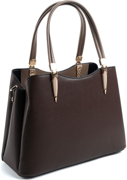 Kahve - Vizon SP1205 Kadın El Çantası fırsatları