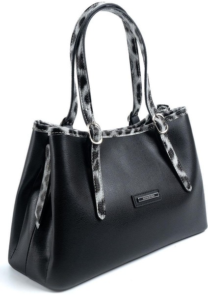 Leopar Siyah SP1252 Kadın El Çantası fiyatları