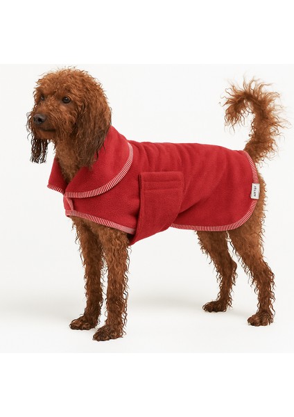 Microlux Köpek Bornozu, 2 Katlı