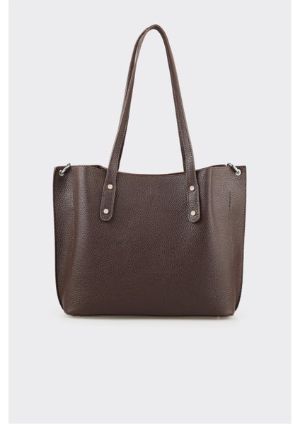 Kahve Kadın Büyük Omuz Çantası fiyatları