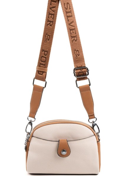 Bej - A.taba SP1144 Kadın Çapraz Çanta