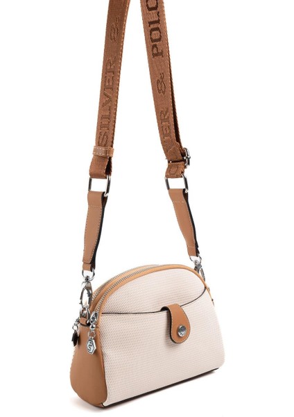 Bej - A.taba SP1144 Kadın Çapraz Çanta