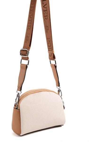 Bej - A.taba SP1144 Kadın Çapraz Çanta