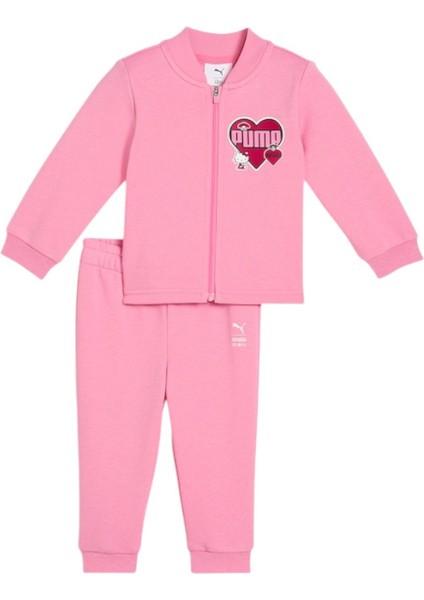 x Hk&fr Minicats Jogger Pembe Çocuk Eşofman Takımı