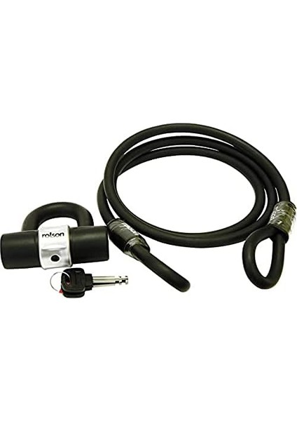 66758 Heavy Duty Cable And Lock, Black fiyatları