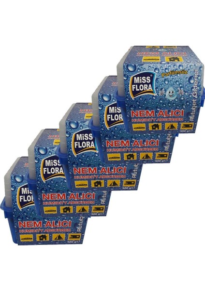 Flora Nem Alıcı 450 G 5&apos;li Paket