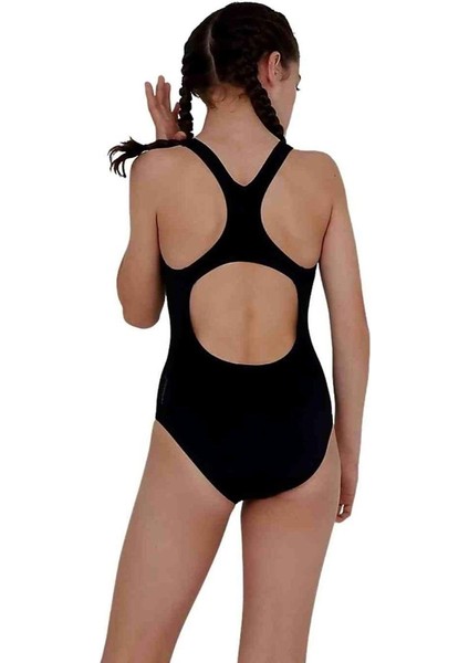 Eco End Medalist Kız Çocuk Yüzücü Mayosu 8-134570001 Siyah