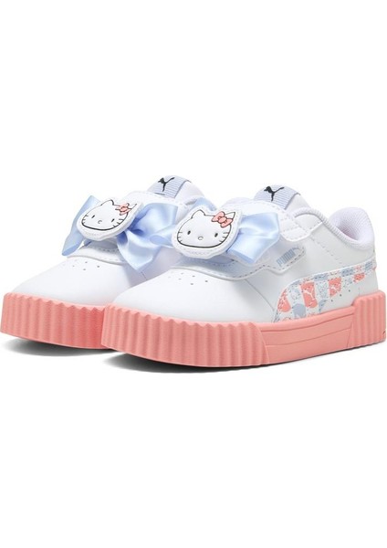 Puma Carina 3.0 HK&FR V Inf Beyaz Kız Çocuk Sneaker