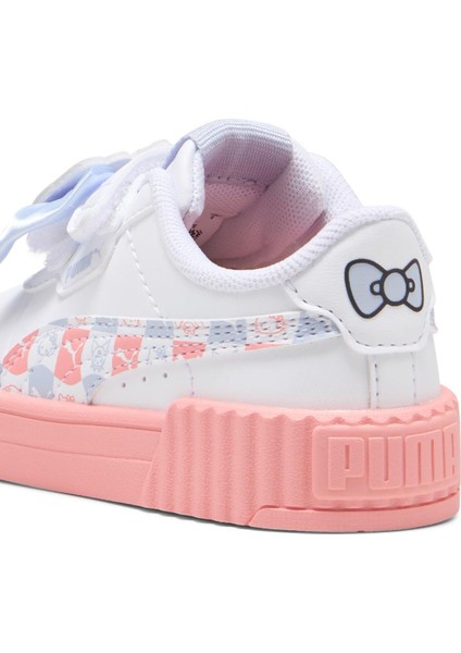Puma Carina 3.0 HK&FR V Inf Beyaz Kız Çocuk Sneaker