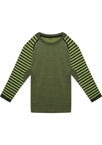 Ultimate Merino Çocuk Seamless Termal Sweatshirt