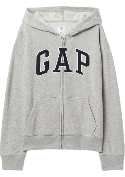 743966003 V-Frch Ft Bas Heritage Logo Fz Erkek Çocuk Eşofman Üstü