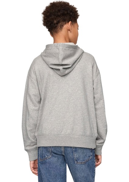 743966003 V-Frch Ft Bas Heritage Logo Fz Erkek Çocuk Eşofman Üstü